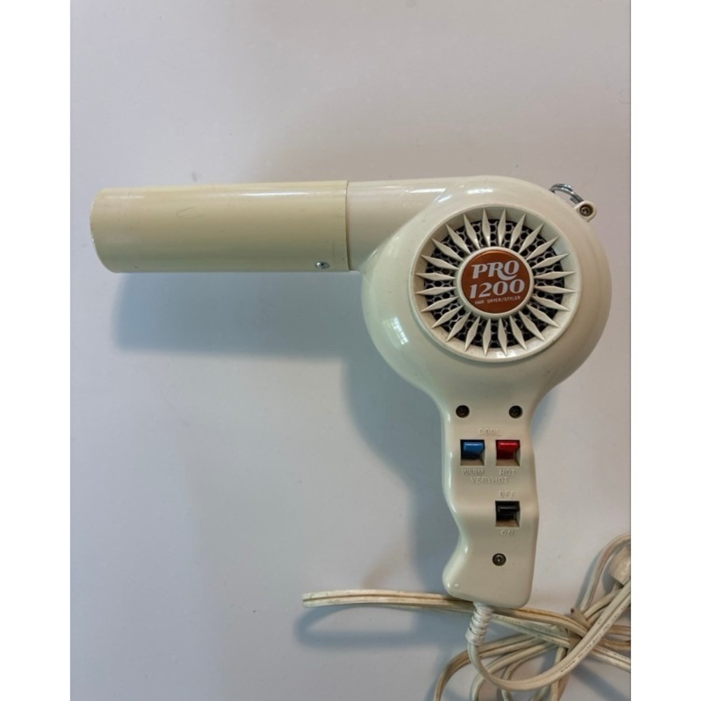 Vintage Sanyei Pro 1200 Hair Dryer Styler 1200W
